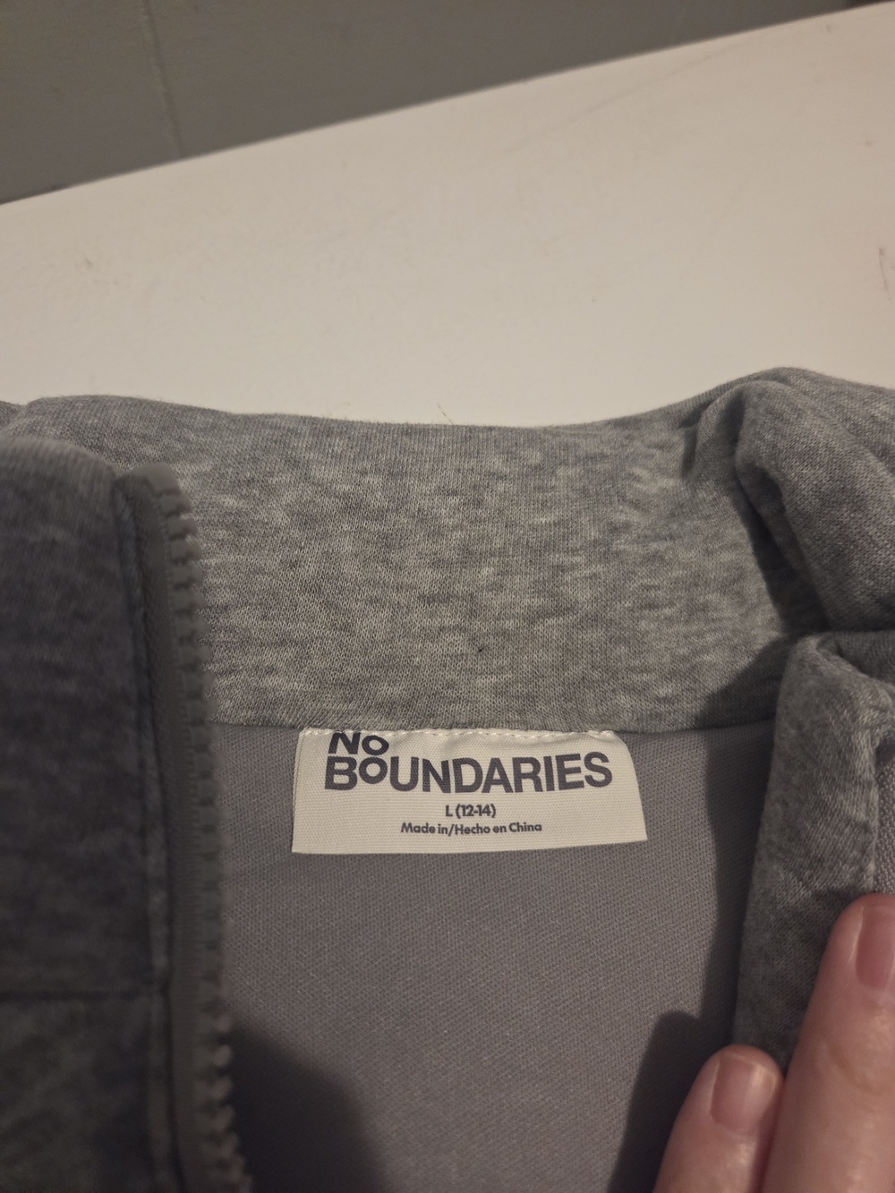 No Boundaries Kids Gray Sweatpants - Heather Gray